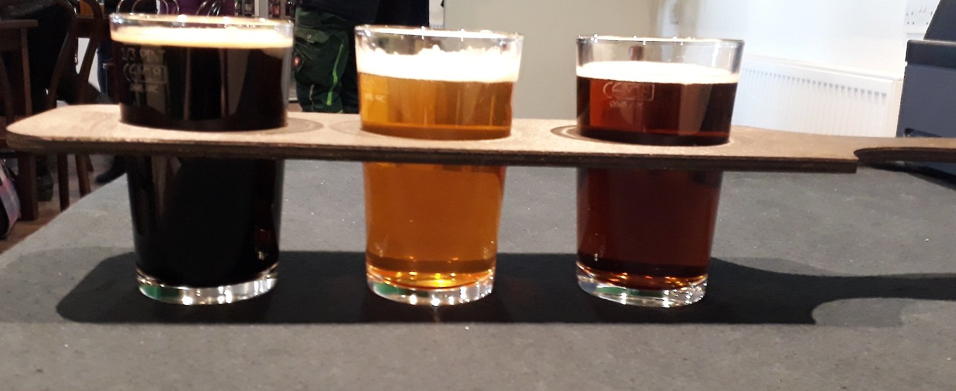 A tasting flight for every person on tour!