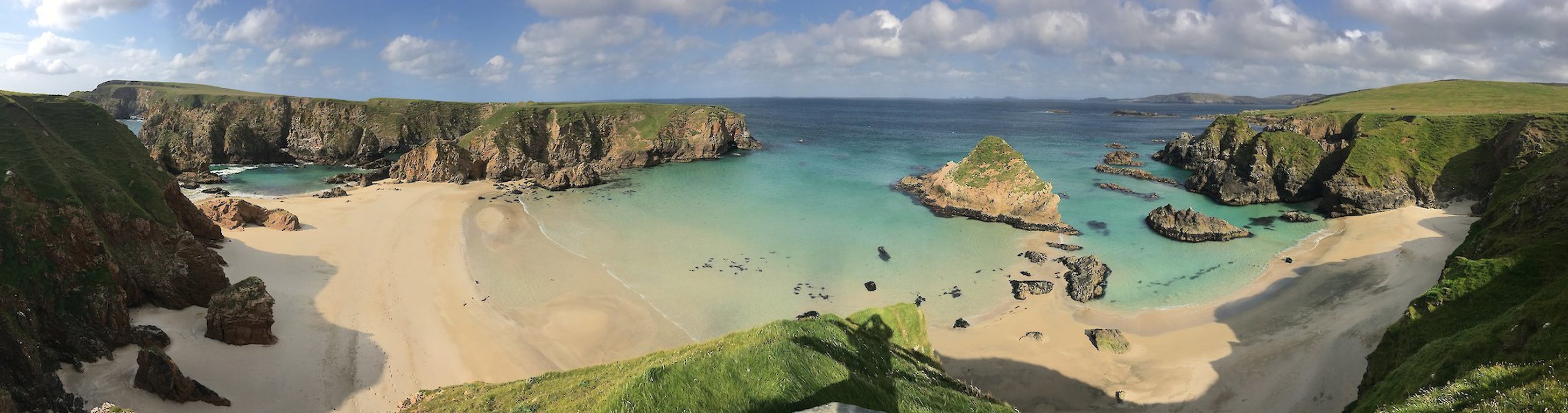 Panorama of Uyea, Northmavine