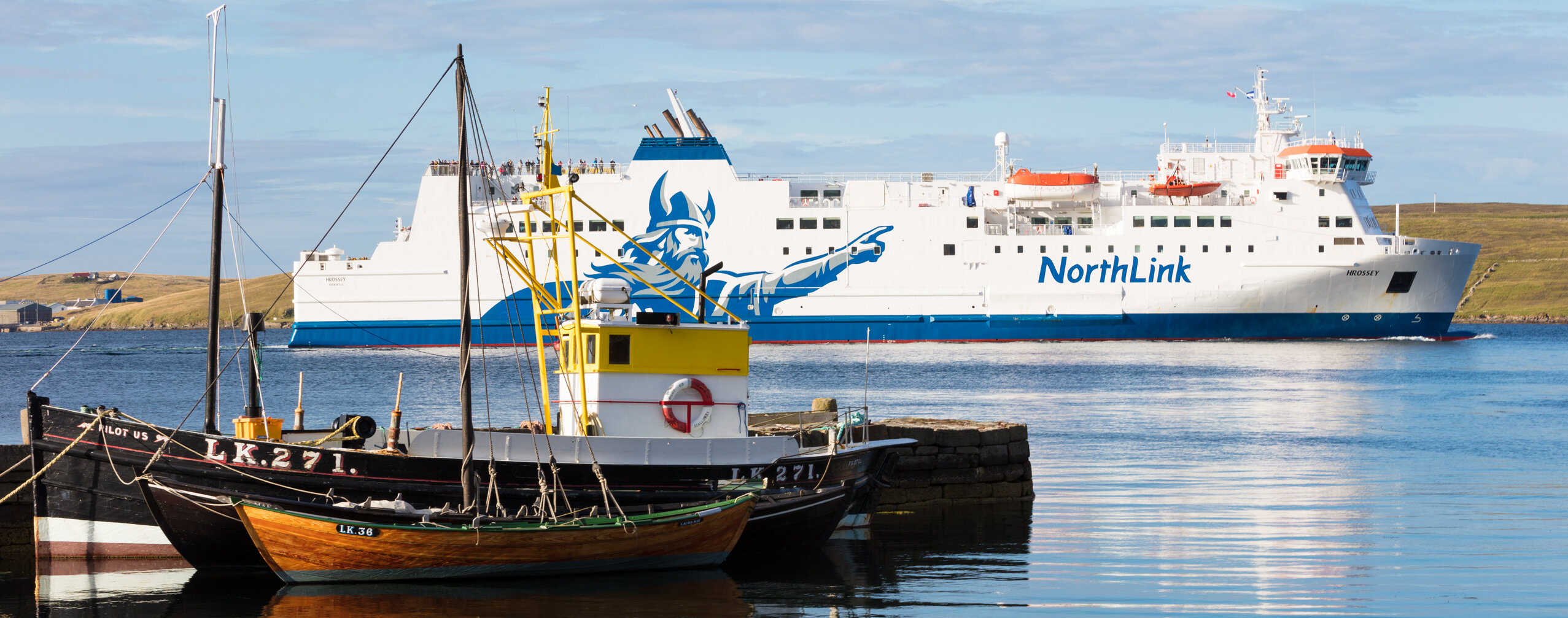 ferry travel to shetland